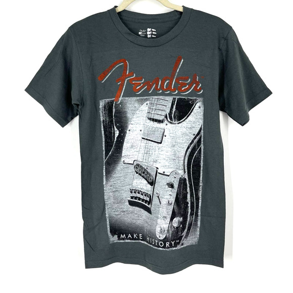 Fender Guitar Official Merch Fender Make History Graphic Tee Shirt Large NWOT - Picture 1 of 7